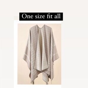 One size fit all cloak/cardigan